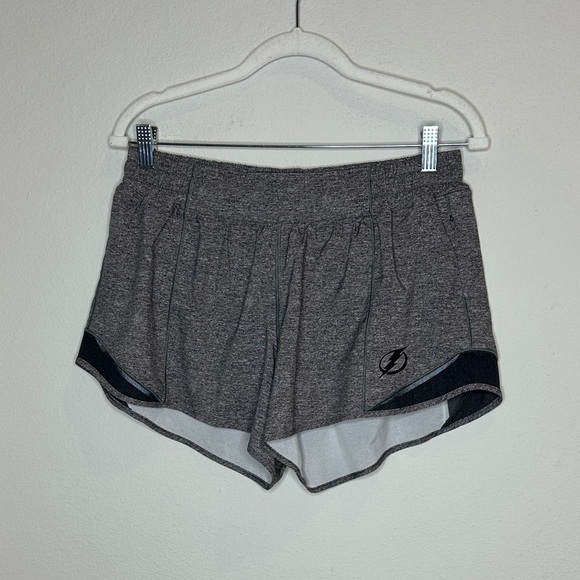 Lululemon Athletica Charcoal Athletic Shorts - Picture 1 of 6